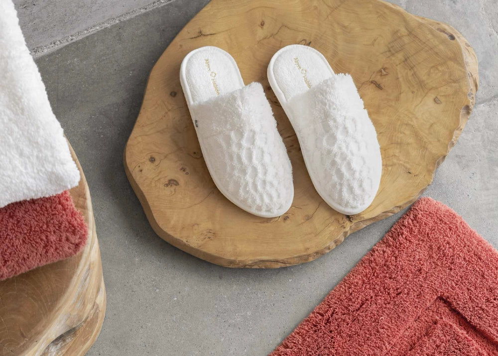 SLIPPERS LODGE 103 IVORY-Abyss &amp; Habidecor-The Towel Boutique