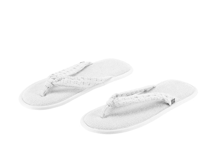 SLIPPERS POUSADA 100 WHITE-Abyss &amp; Habidecor-The Towel Boutique