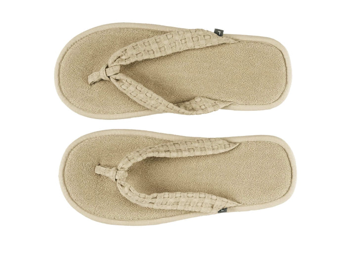 SLIPPERS POUSADA 714 SAND-Abyss &amp; Habidecor-The Towel Boutique