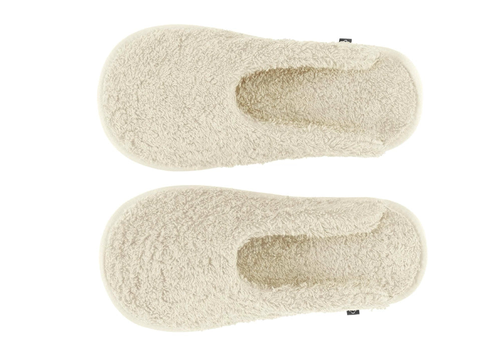 SLIPPERS SUPER PILE 101 ECRU-Abyss & Habidecor-The Towel Boutique